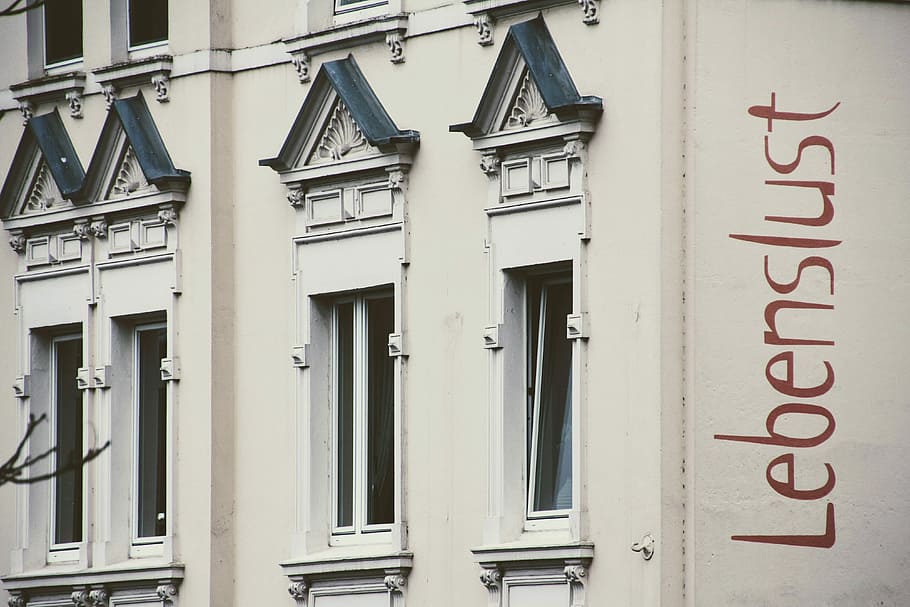Lust For Life, Facade, Building, architecture, window, home HD wallpaper
