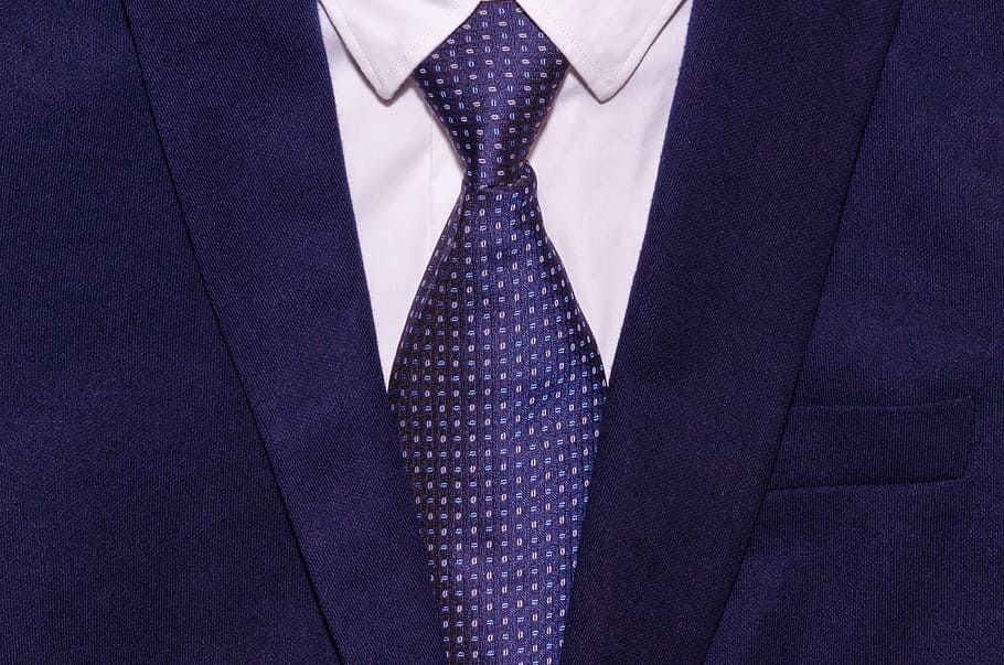 purple blazer and satin necktie, suit, business, presentable HD wallpaper