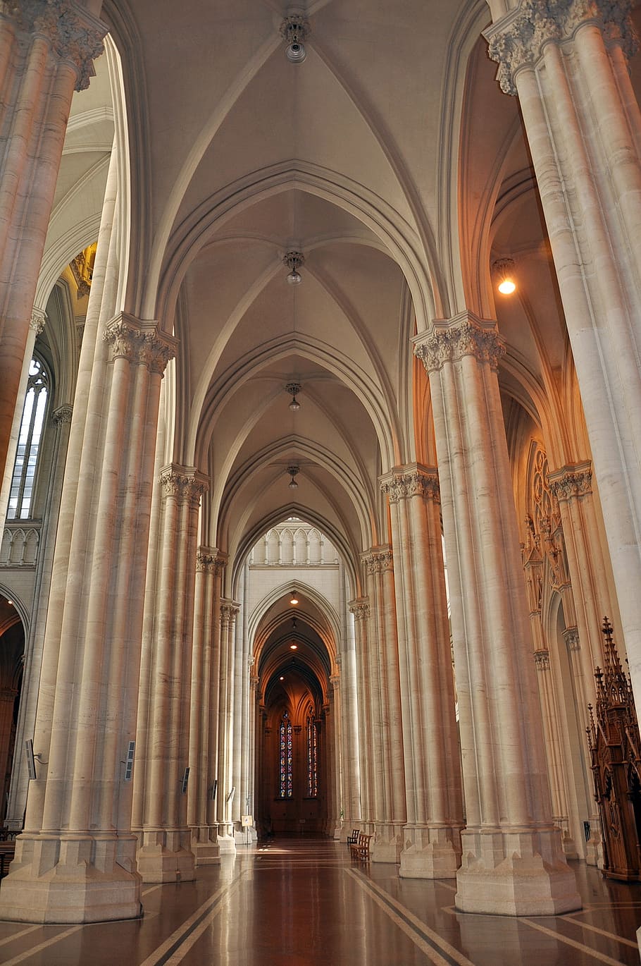 church, gothic, medieval, temple, cathedral, architecture, argentina HD wallpaper