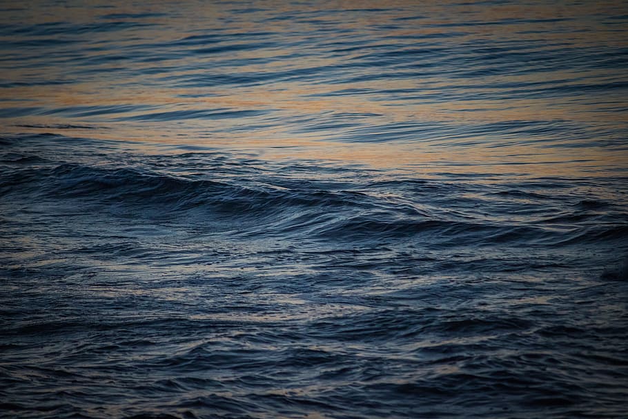 sea, coast, waves, foam, blue sea, view, spain, mallorca, water HD wallpaper