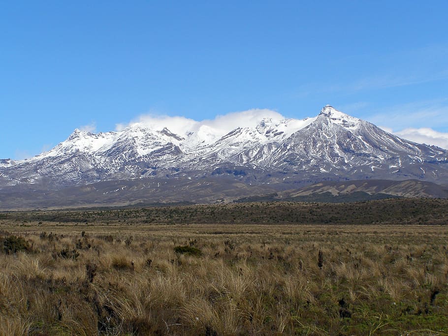 Neuseeland Mount Ruapehu Ansichtskarte 
