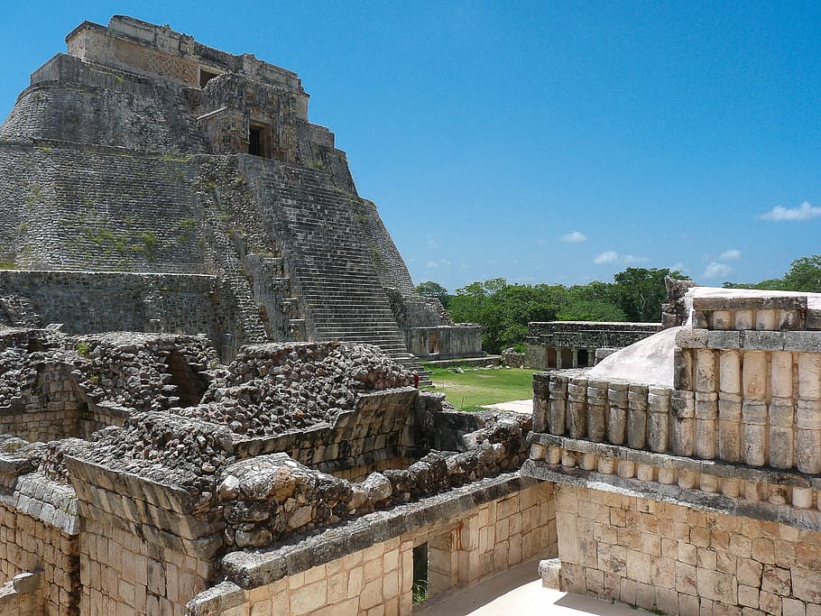 Chicken Itza, Mexico, chichen itza, pyramid, maya, architecture, HD wallpaper