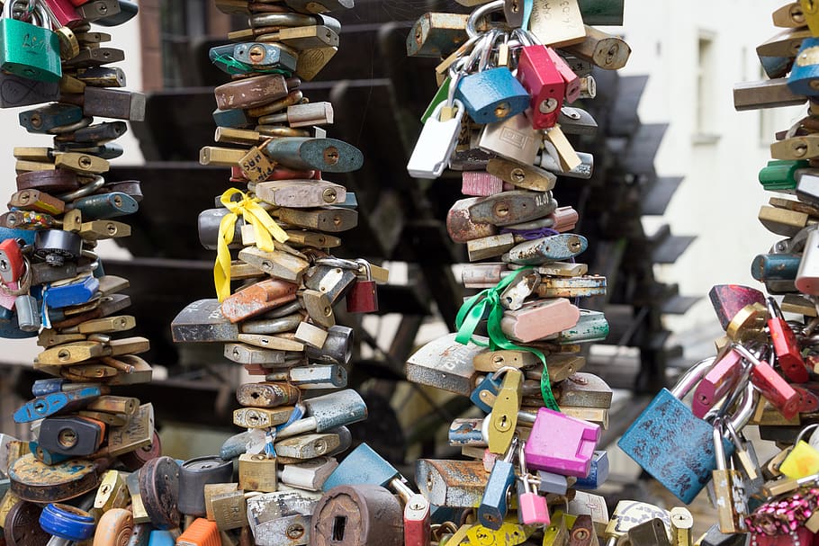 locks, love, forever, romantic, romance, security, padlock HD wallpaper