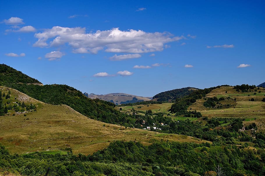 Landscape, Hill, Nature, Sky, Outdoor, forest, summer, travel HD wallpaper