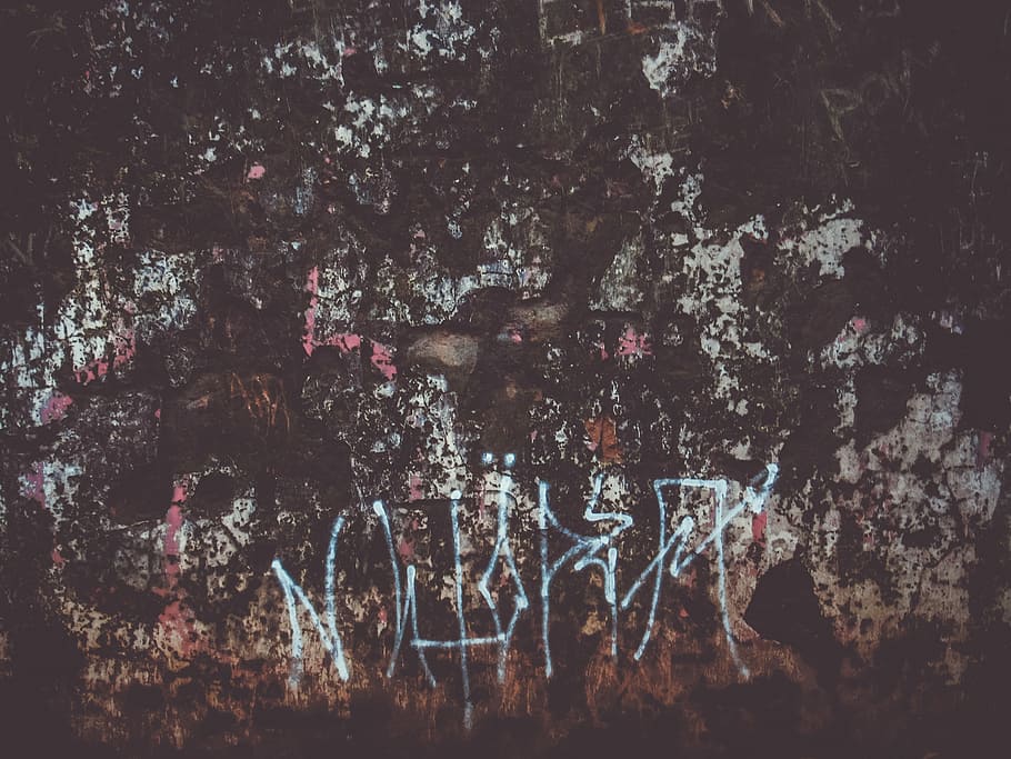 untitled, wall, graffiti, tag, text, scraw, full frame, backgrounds HD wallpaper