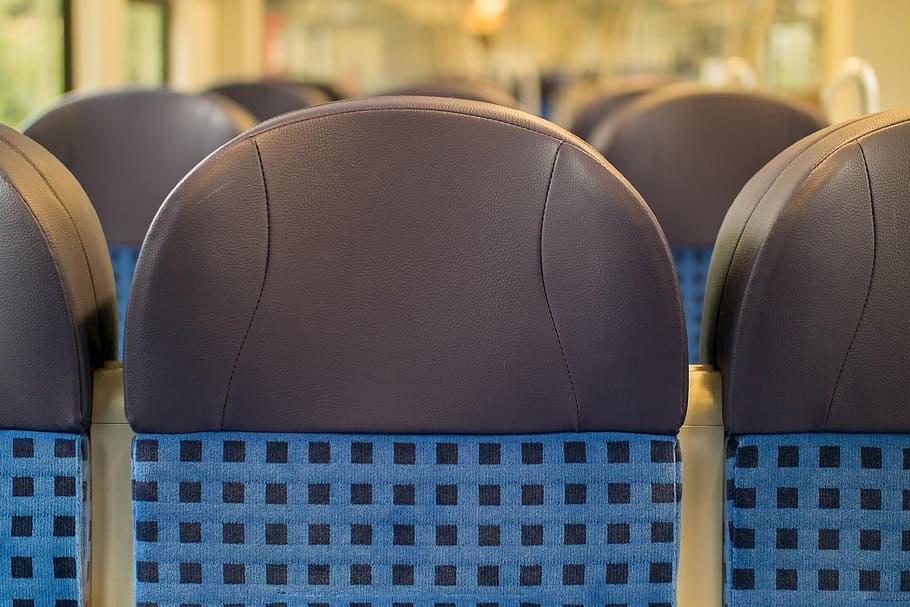 train, seat, railway, travel, zugfahrt, empty, on the go, wagon HD wallpaper
