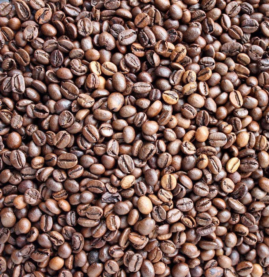 coffee bean lot, background, coffee beans, pause, caffeine HD wallpaper