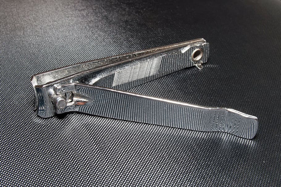 nail clipper, manicure, metal, nail clippers, tool, close-up