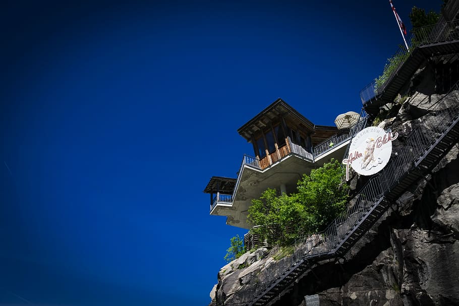 Ziller, Basic, Summer, Rock, adlerblick, ziller basic, building exterior HD wallpaper