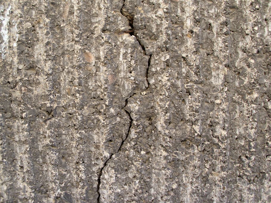 Crack, Weathered, Wall, Stone, Cement, building, texture, masonry HD wallpaper
