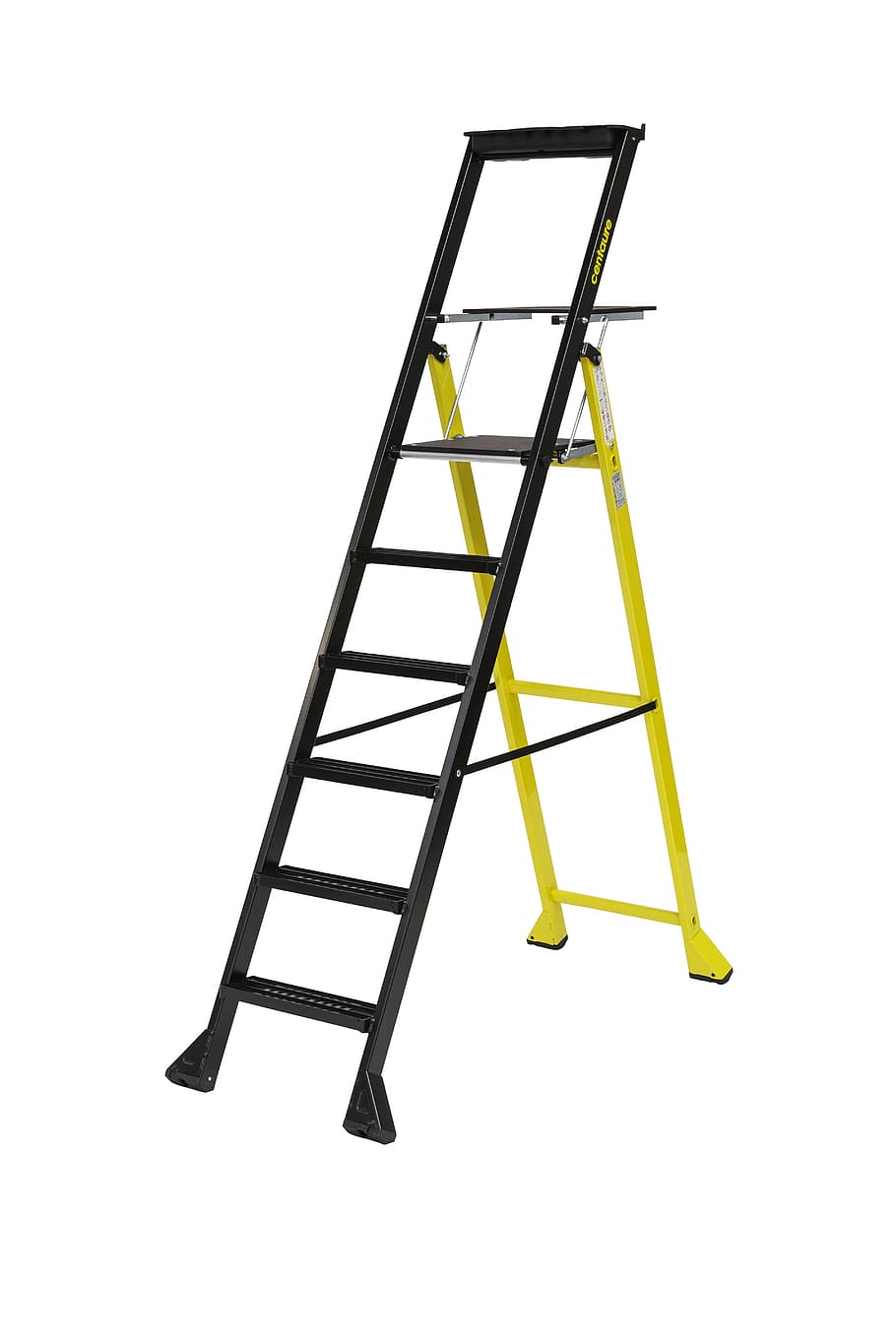stepladder, centaur, footstool, white background, studio shot HD wallpaper