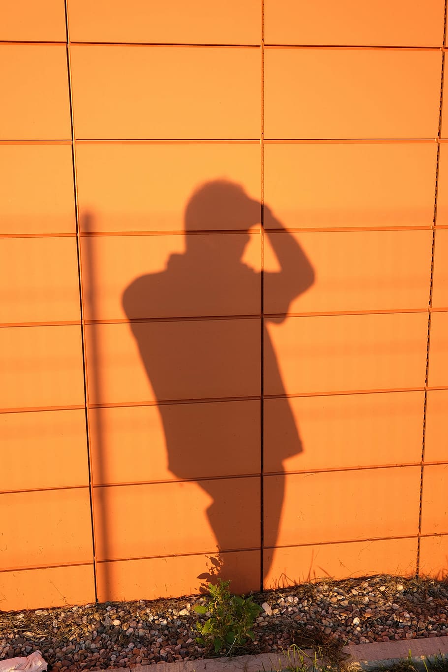 silhouette, sunset, shadow, abendstimmung, sunlight, facade HD wallpaper