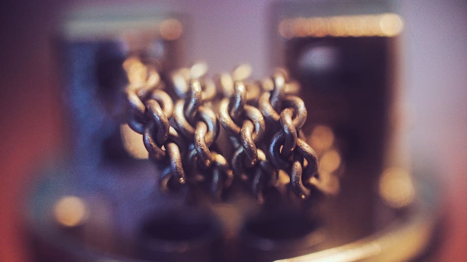 coil, spiral, vaping, chain coil, close-up, selective focus HD wallpaper