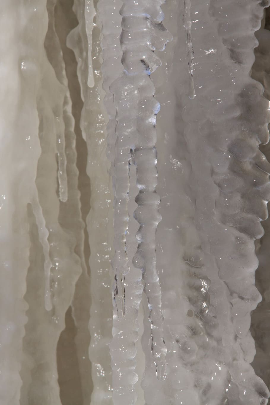 Cascade, Ice, Cascada, Winter, ice formations, landscapes, backgrounds HD wallpaper
