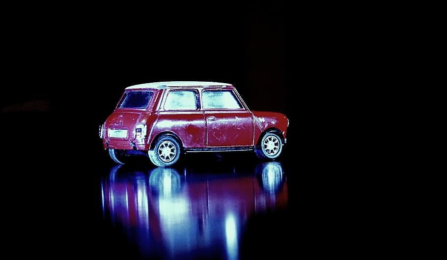car, mini, morris, red, mini cuper, auto, vehicle, automobile HD wallpaper