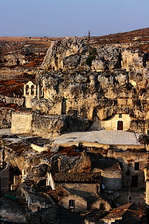 matera, sassi, italy, architecture, built structure, history HD wallpaper