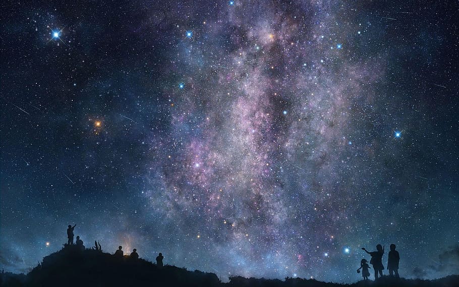nebula digital wallpaper, astronomy, galaxy, space, constellation HD wallpaper