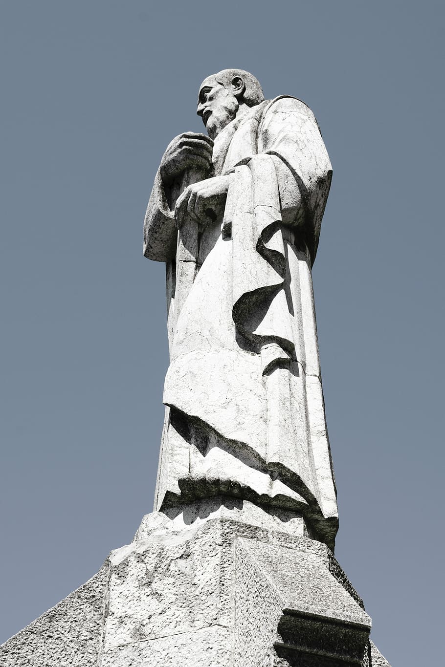 Statue, Monument, Sculpture, architecture, angel, stone, spain HD wallpaper