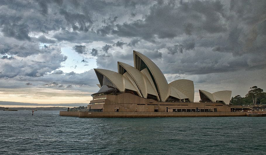 Sydney Opera House, australia, architecture, landmark, attraction, HD wallpaper