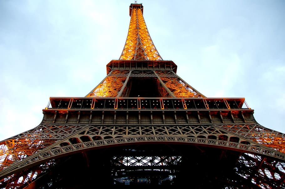 tower, eiffel tower, architecture, building, the design of the HD wallpaper