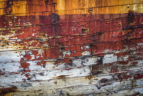 Texture, Rust, Boat, Hull, texture rust, boat hull, peeling paint HD wallpaper