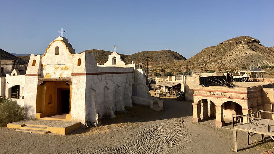 west, mexico, almeria, texas, far west, wild west, architecture