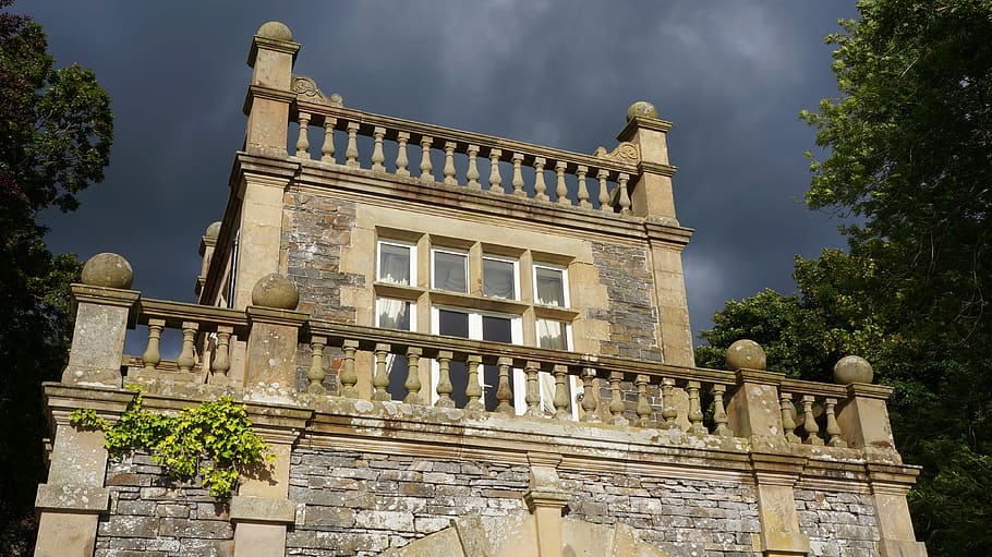 city, landscape, nature, holiday, ancient, architecture, balcony HD wallpaper