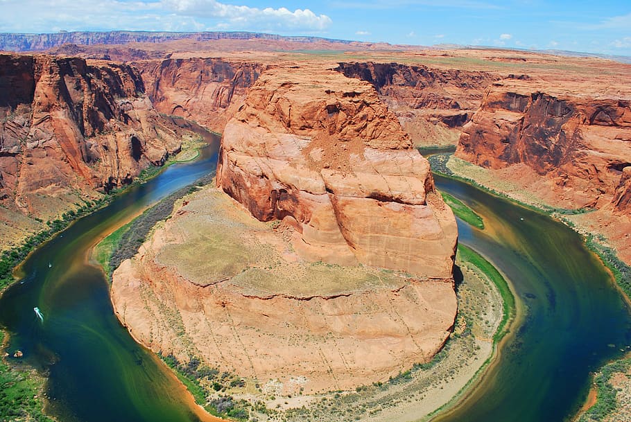 Arizona ,Horseshoe Bend, canyon, river, landscape, rock, nature HD wallpaper