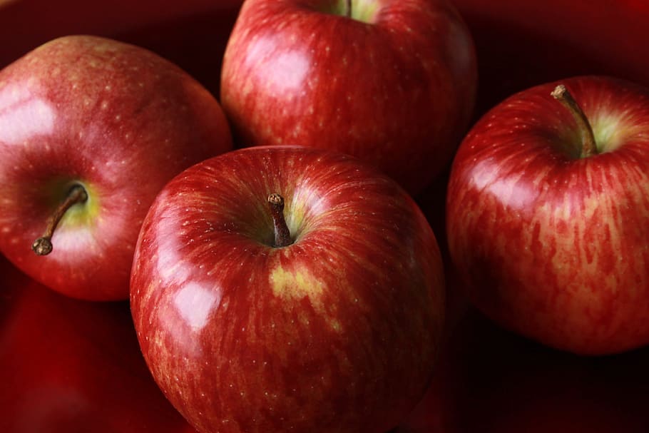 pile of red apple, fruit, food, foods, apples, sano, fruits HD wallpaper