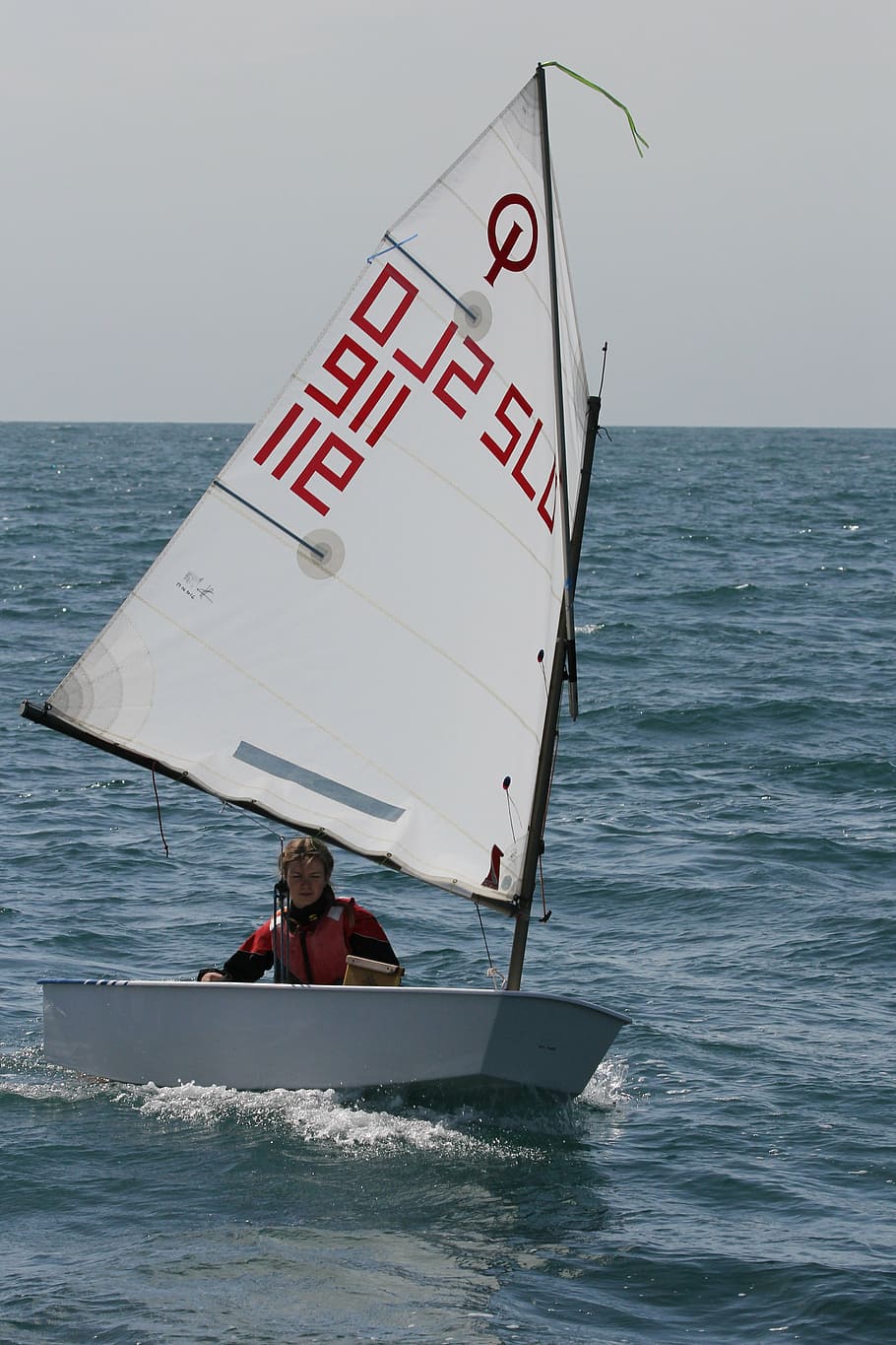 sailing, optimist, ioda, sun, sea, nautical, boat, wind, sailboat HD wallpaper