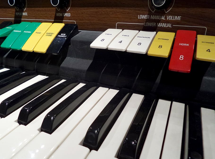organ, keyboard, museum, music, musical instrument, musical equipment HD wallpaper