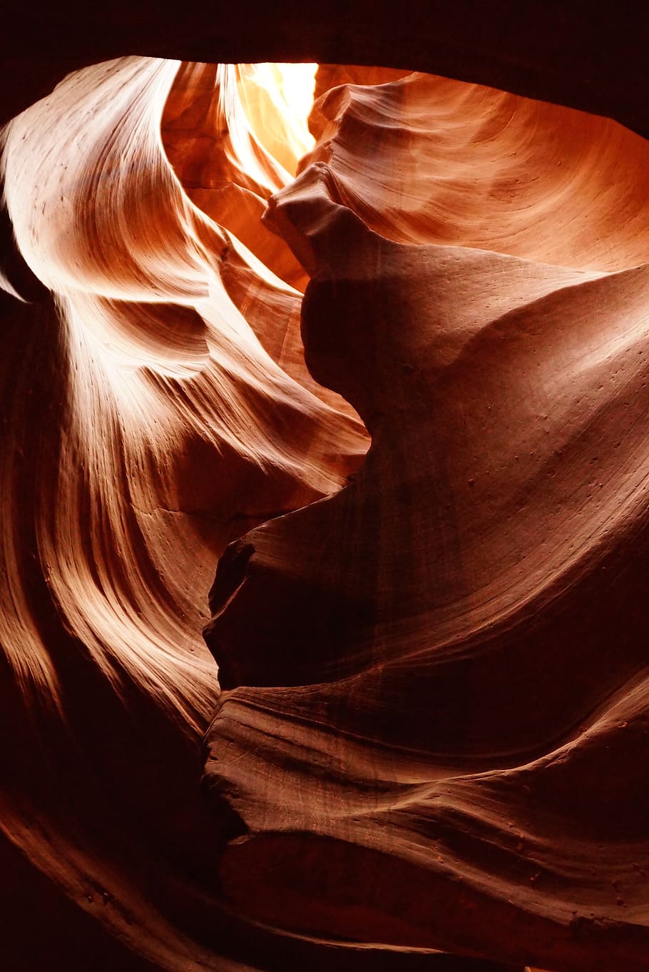antelope canyon, usa, light, shadow, gorge, sand stone, arizona HD wallpaper