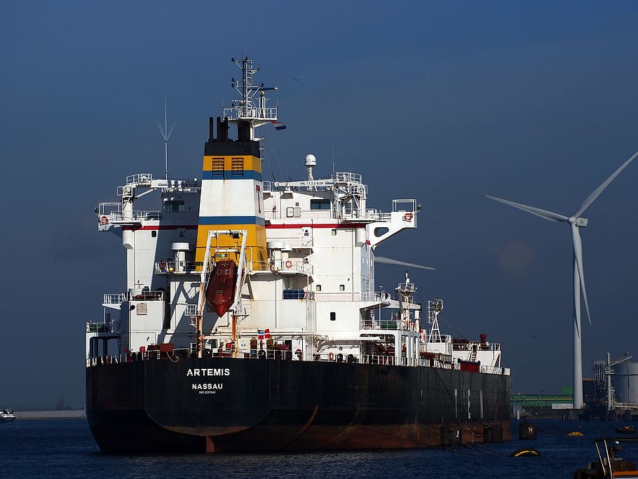 artemis, ship, vessel, harbor, freight, cargo, transportation HD wallpaper