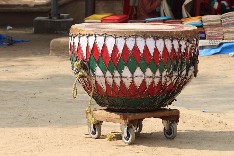 indian instrument, traditional instrument, culture, musical, HD wallpaper