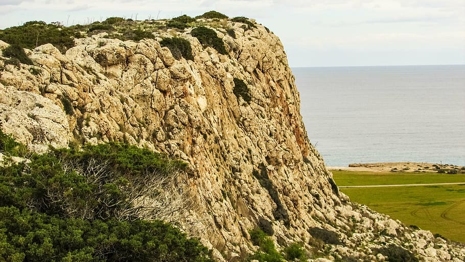 cyprus, cavo greko, rock, landscape, sea, rock - object, beauty in nature HD wallpaper