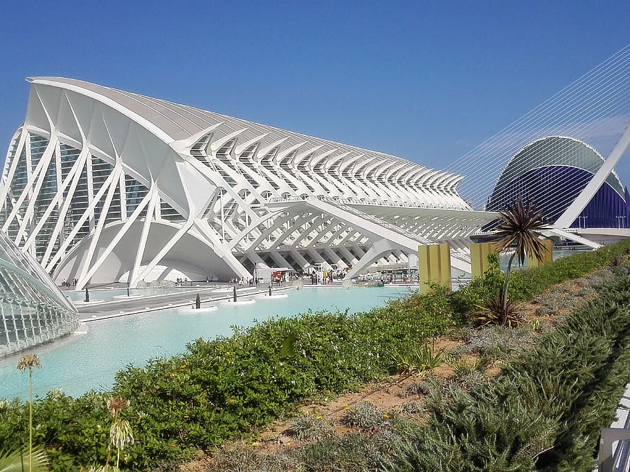 valencia, monument, design, architecture, famous Place, modern HD wallpaper