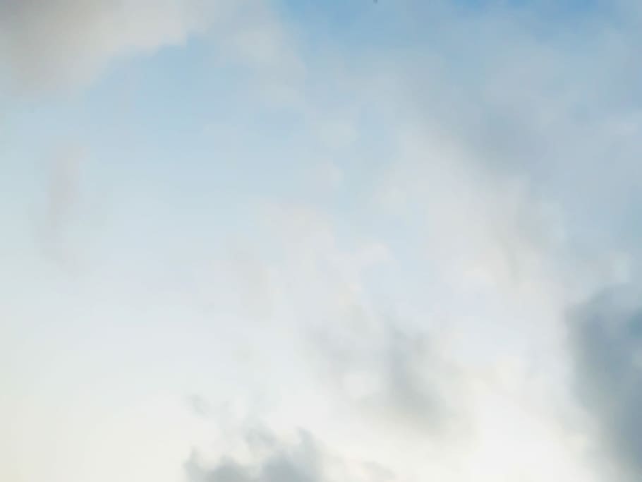 blue cloudy sky, nimbus clouds, air, cloud - sky, backgrounds HD wallpaper