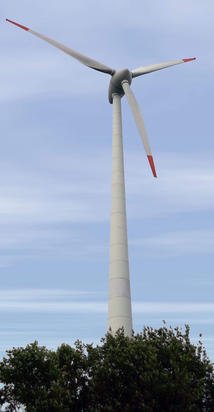 wind, pinwheel, power generation, rotor, wind power, sky, energy HD wallpaper