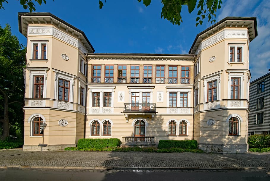 weimar, thuringia germany, old town, old building, places of interest, HD wallpaper