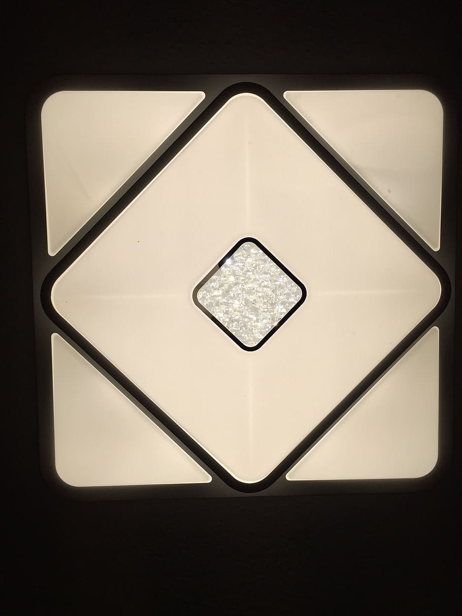 home button as lamp, light, homebutton, hell, crystals, rhinestones HD wallpaper