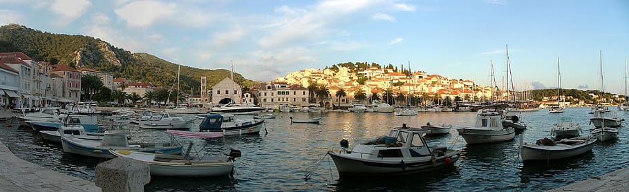 hvar, croatia, ship, sea, jadran, sailing boat, yachting, island, HD wallpaper