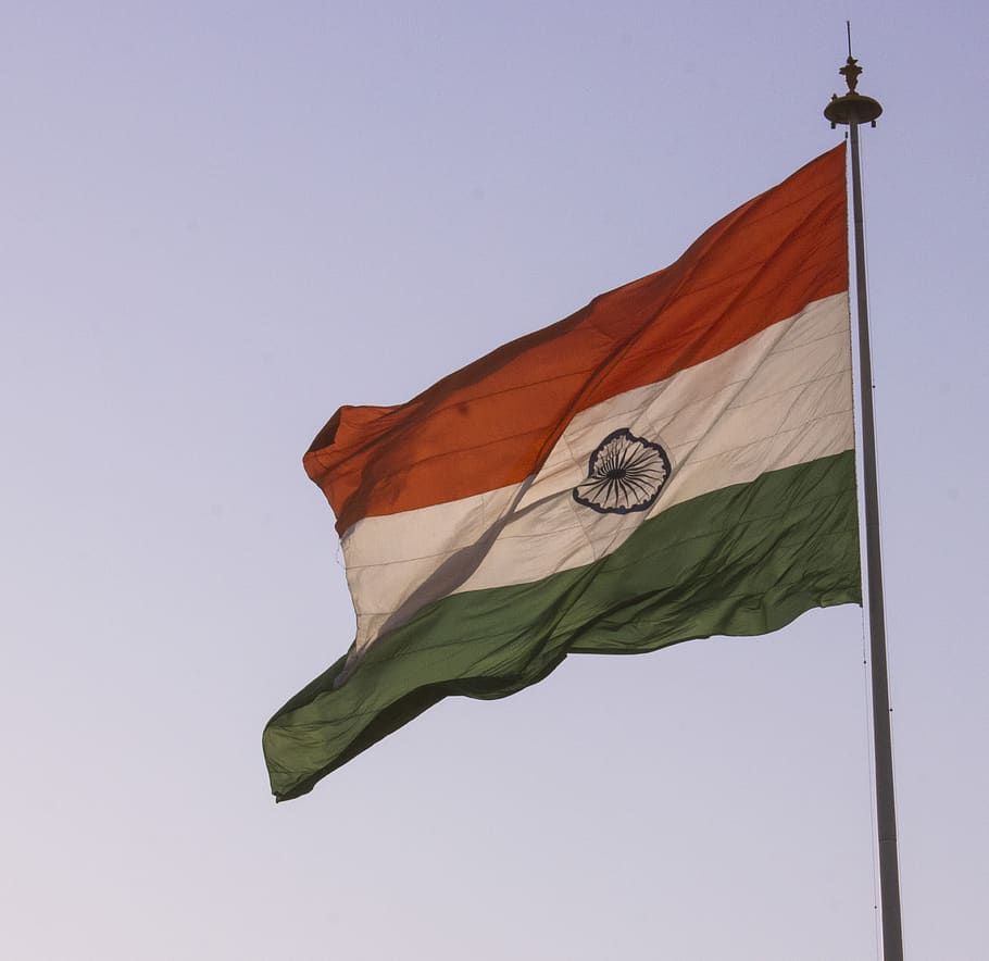 indian flag, national flag, tricolour, independence day, 26th january, HD wallpaper