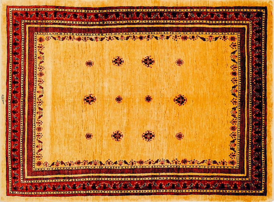 carpet, orient, hand-knotted, pattern, no people, textile, textured