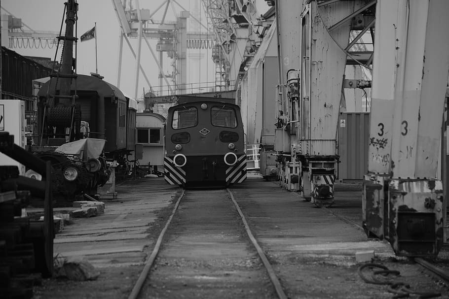 technology, port, harbour crane, envelope, dare, transportation HD wallpaper