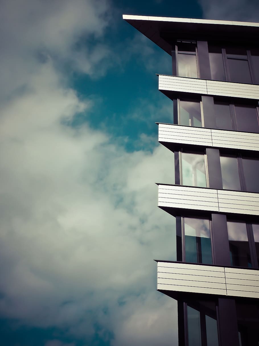 architecture, modern, building, skyscraper, facade, düsseldorf HD wallpaper