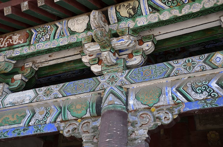 tempera, brackets, ancient, low angle view, architecture, built structure HD wallpaper