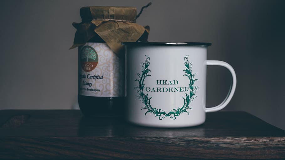 mug, wooden, table, bokeh, blur, indoor, quote, statement, words HD wallpaper