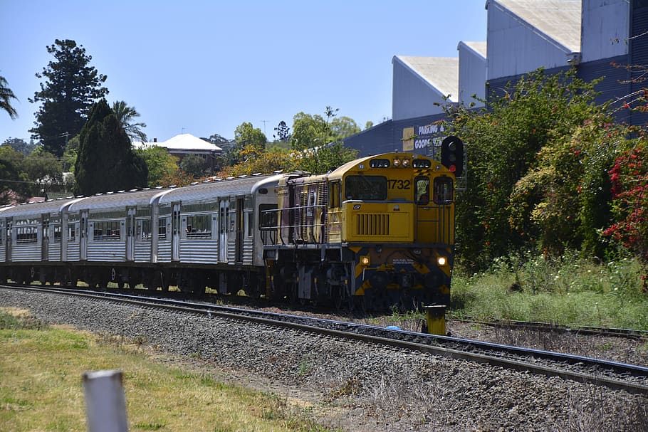 train, railway, brisbane, toowoomba, australia, transportation, HD wallpaper