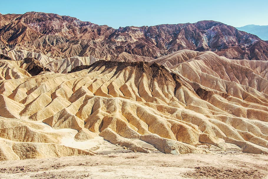 landscape photography of mountain, scenery of mountain, Death Valley HD wallpaper
