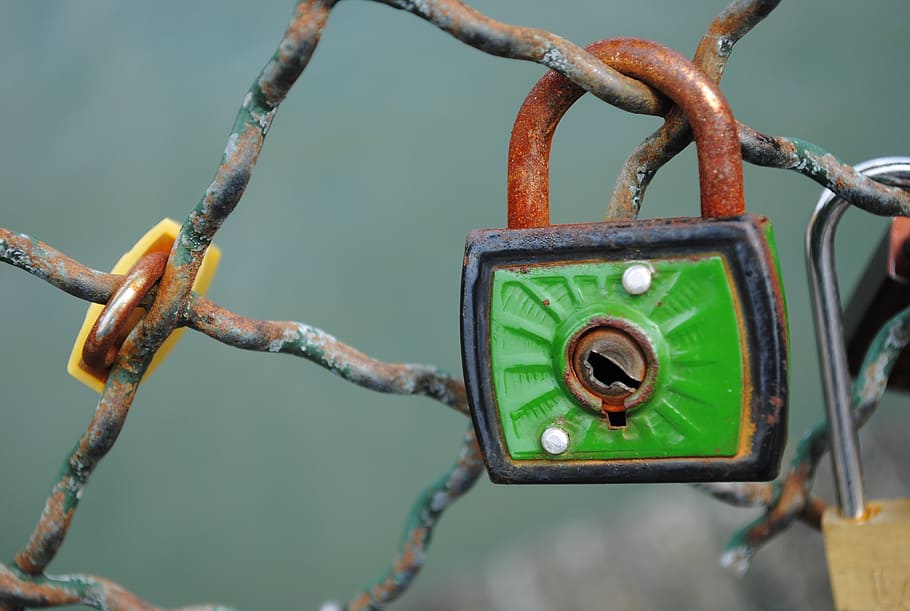 green, castle, old, rusted, close, wire, backup, insurance, HD wallpaper